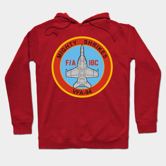 VFA-94 Mighty Shrikes - F/A-18 Hoodie by MBK